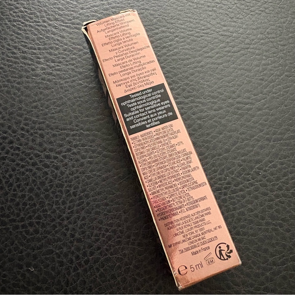 Lancôme Paris Idole lash mascara 01 glossy black NIB 5 ml and 8 ml - Picture 4 of 9